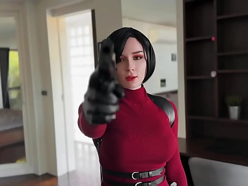 Ada Wong from Resident Ominous Couldn&#039;T Fight back The Temptation To Suck, Rock hard Smash &amp; Gulp Spunk - Costume play Point of view