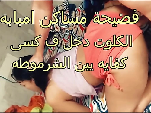 سكس عربى نااار فضيحة امال شرموطة مساكن امبابه الكلوت دخل ف كسى يبن المتناكه