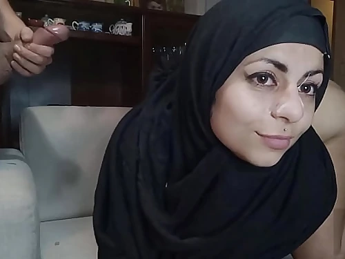 Arab Suck and Jizz on Face Mia Niqab