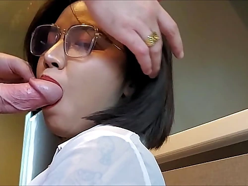 Asian youthful lil college female first romp and internal cumshot after classes